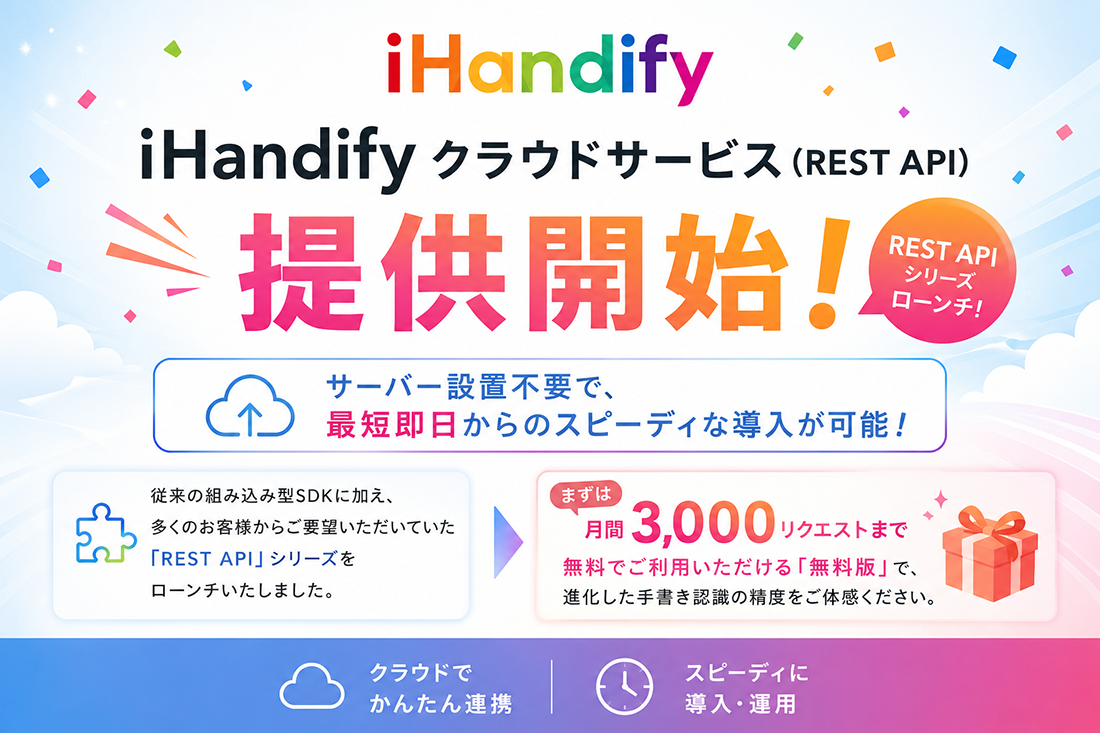 iHandify RESTAPI始動